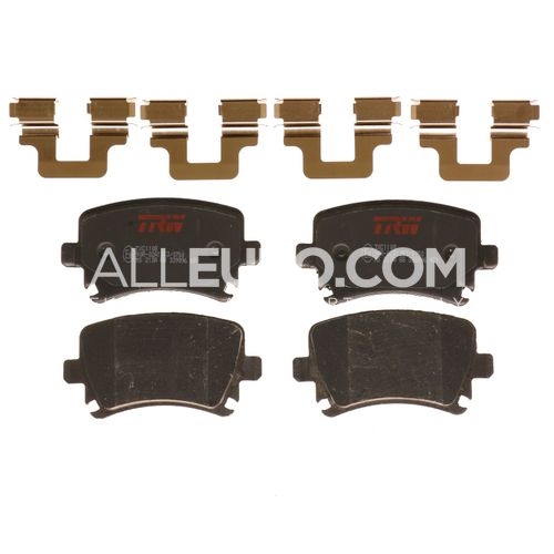 TRW Ceramic Rear Disc Brake Pad Set 1K0698451H